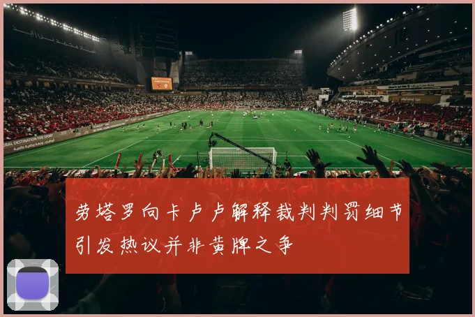 劳塔罗向卡卢卢解释裁判判罚细节引发热议并非黄牌之争